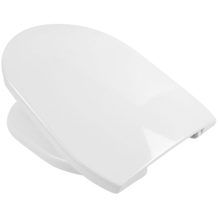 USA Style Tool Free 2 in 1 White Color PP Plastic Raised Toilet Seat 4